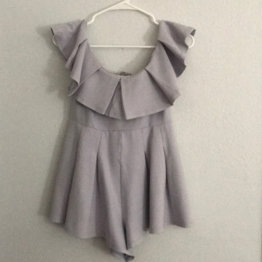 Off the shoulder romper